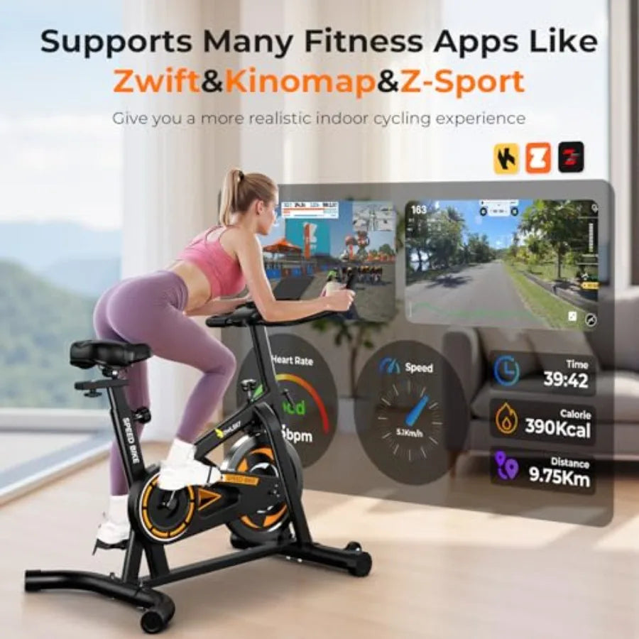 Exercise Bike with APP Magnetic Resistance