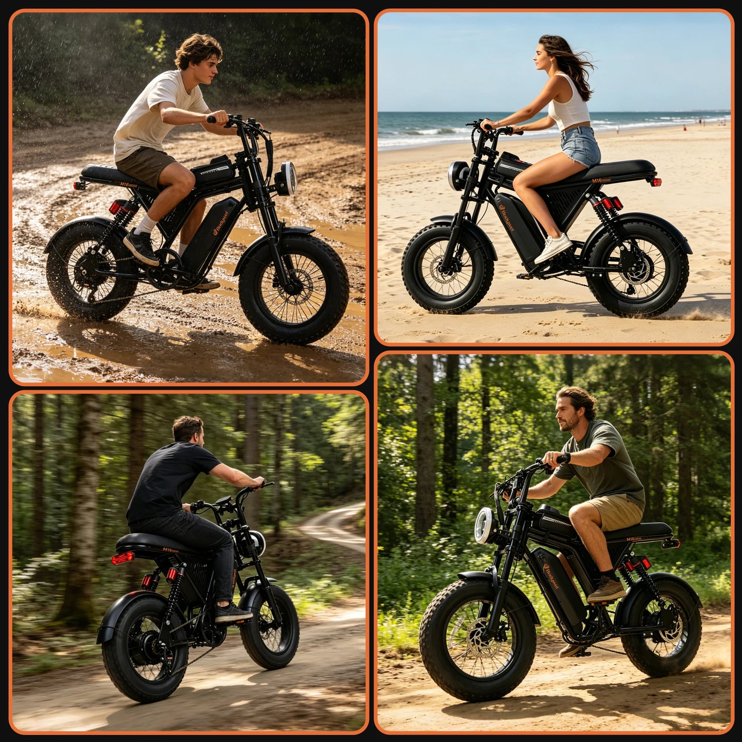 M16 Off Road E Bike Adult