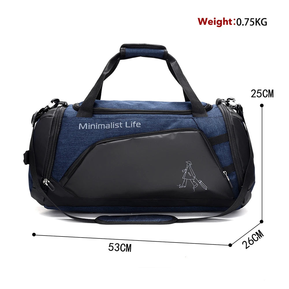 Unisex Sports Backpack Large Capacity Yoga Bag