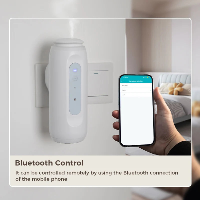 300m³ Wall Mounted Bluetooth Control  Fragrance Diffuser