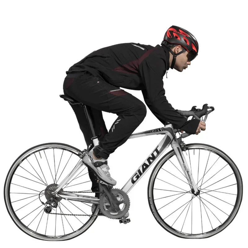 Winter Cycling Pants Men Fleece Sport