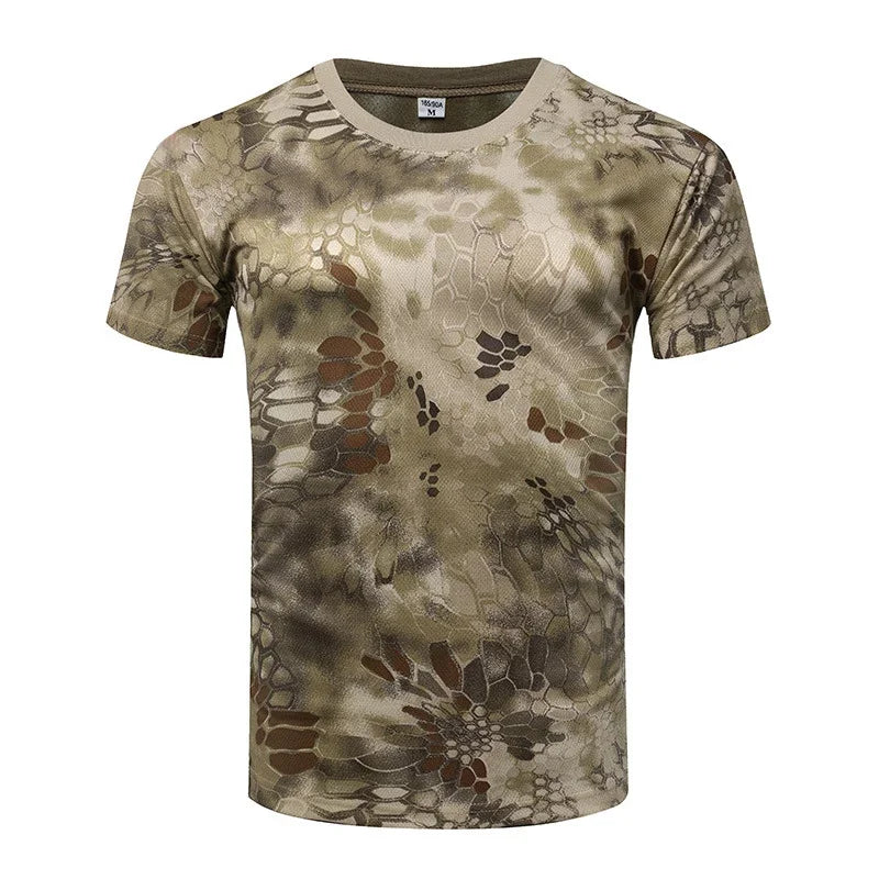 3D Camouflage T-Shirt Men Clothes