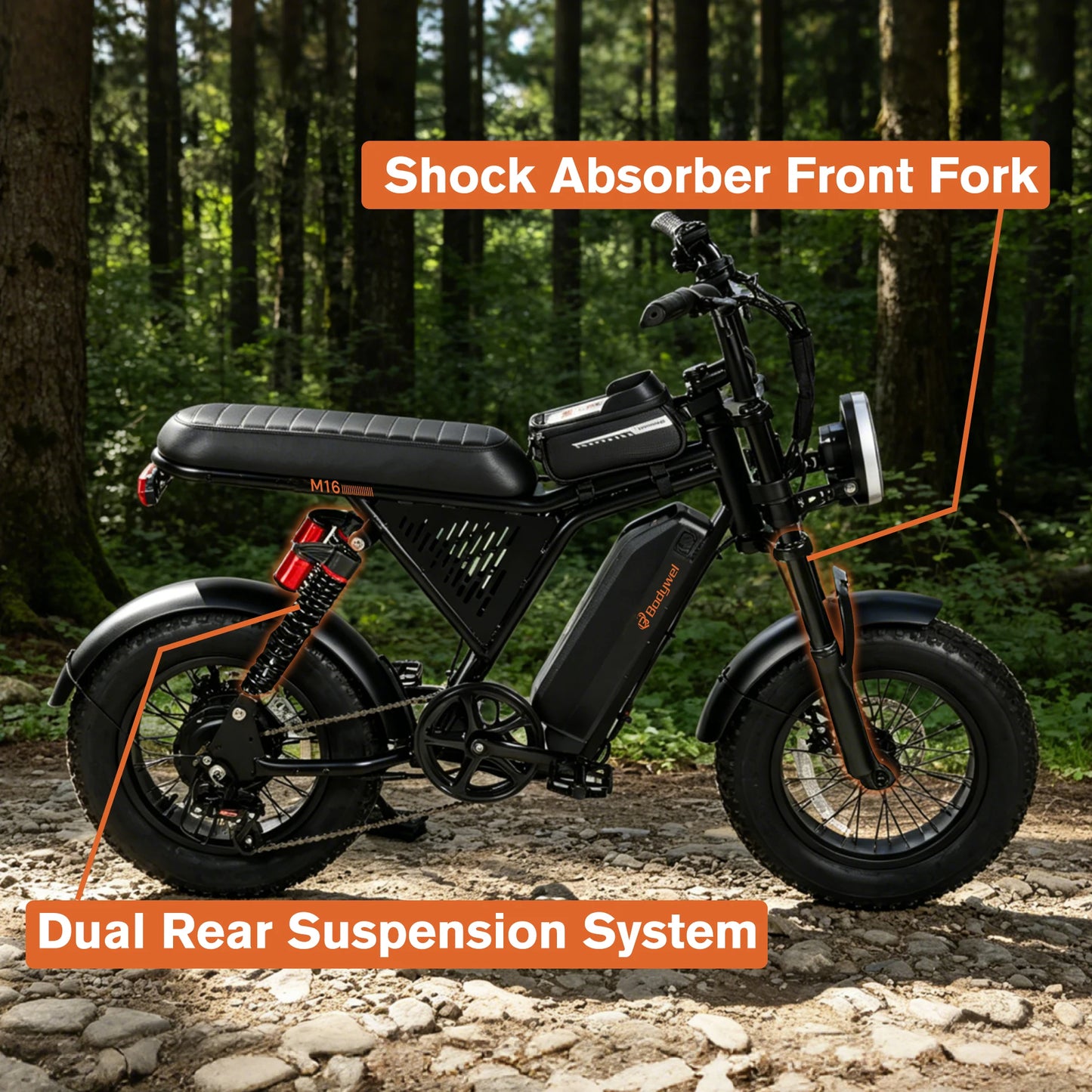 M16 Off Road E Bike Adult