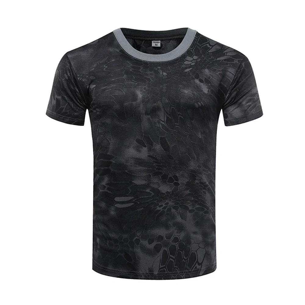 3D Camouflage T-Shirt Men Clothes