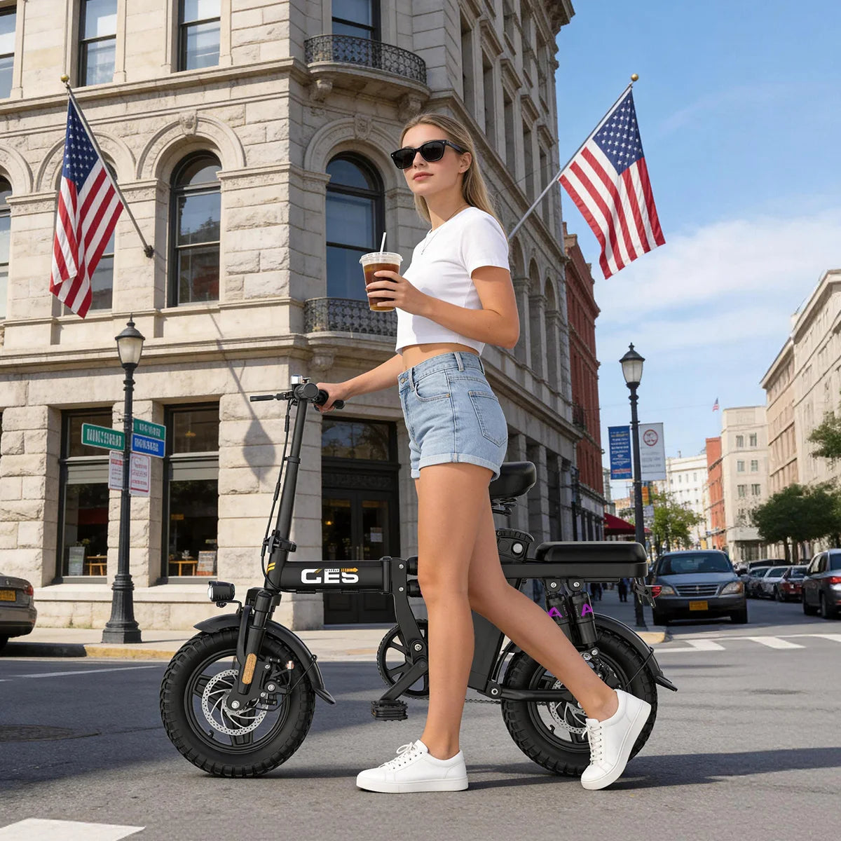 48V 15AH Battery E-Bike