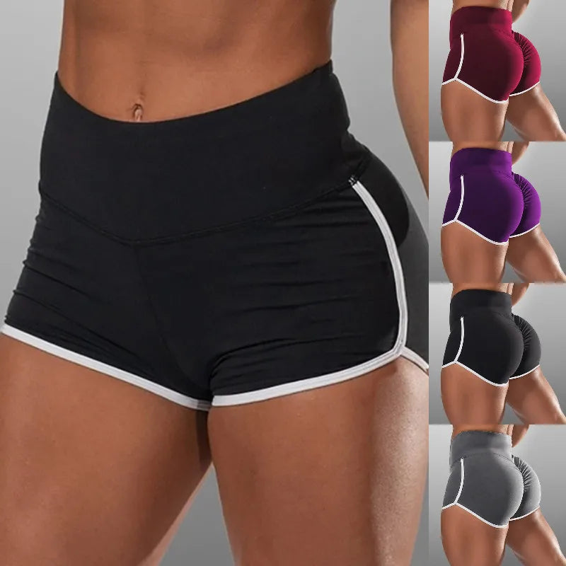 Women Sports Yoga Shorts