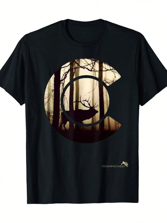 Elk Hunting  Men T-Shirt