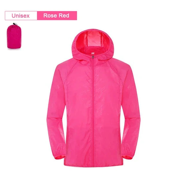 Men's Women Quick Dry Windbreaker Jacket