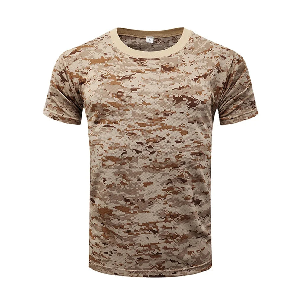 3D Camouflage T-Shirt Men Clothes
