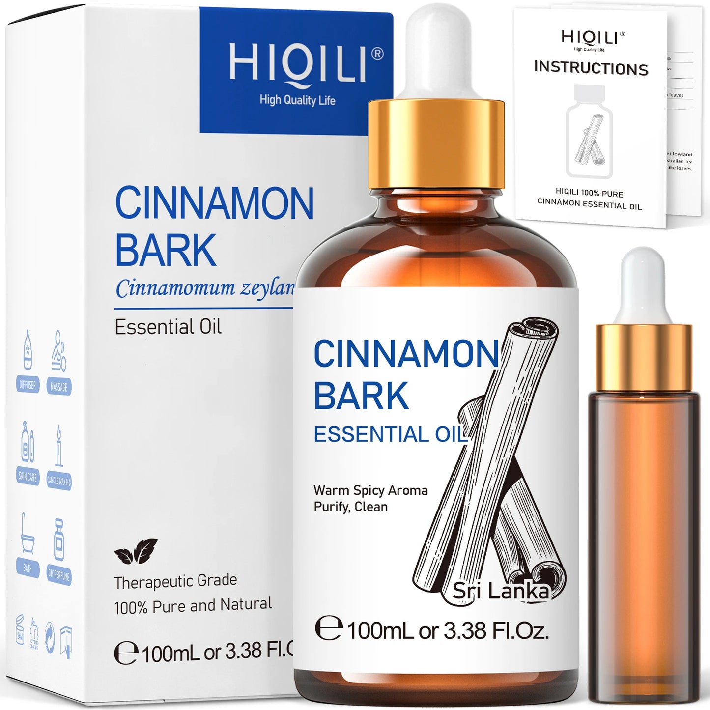 100ML Cinnamon Bark Essential Oils