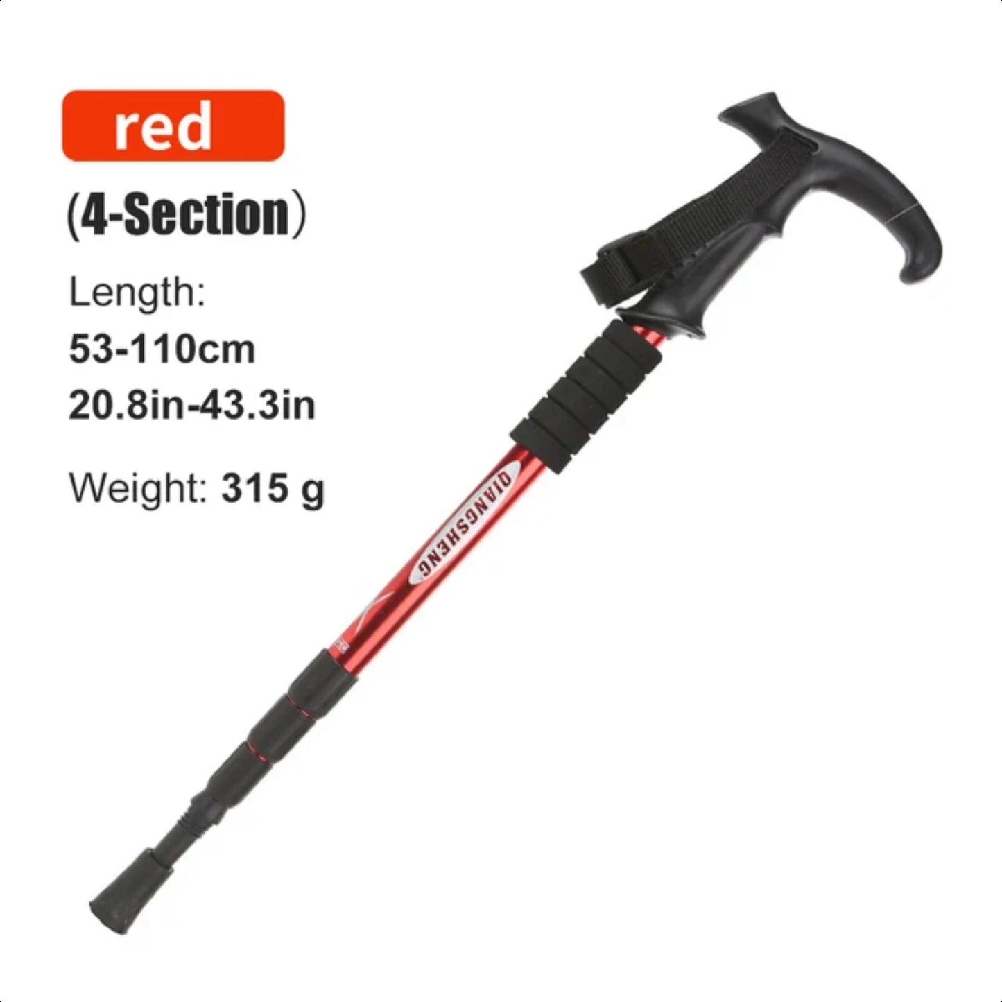 Lightweight, Durable, and Portable Essential Trekking Stick