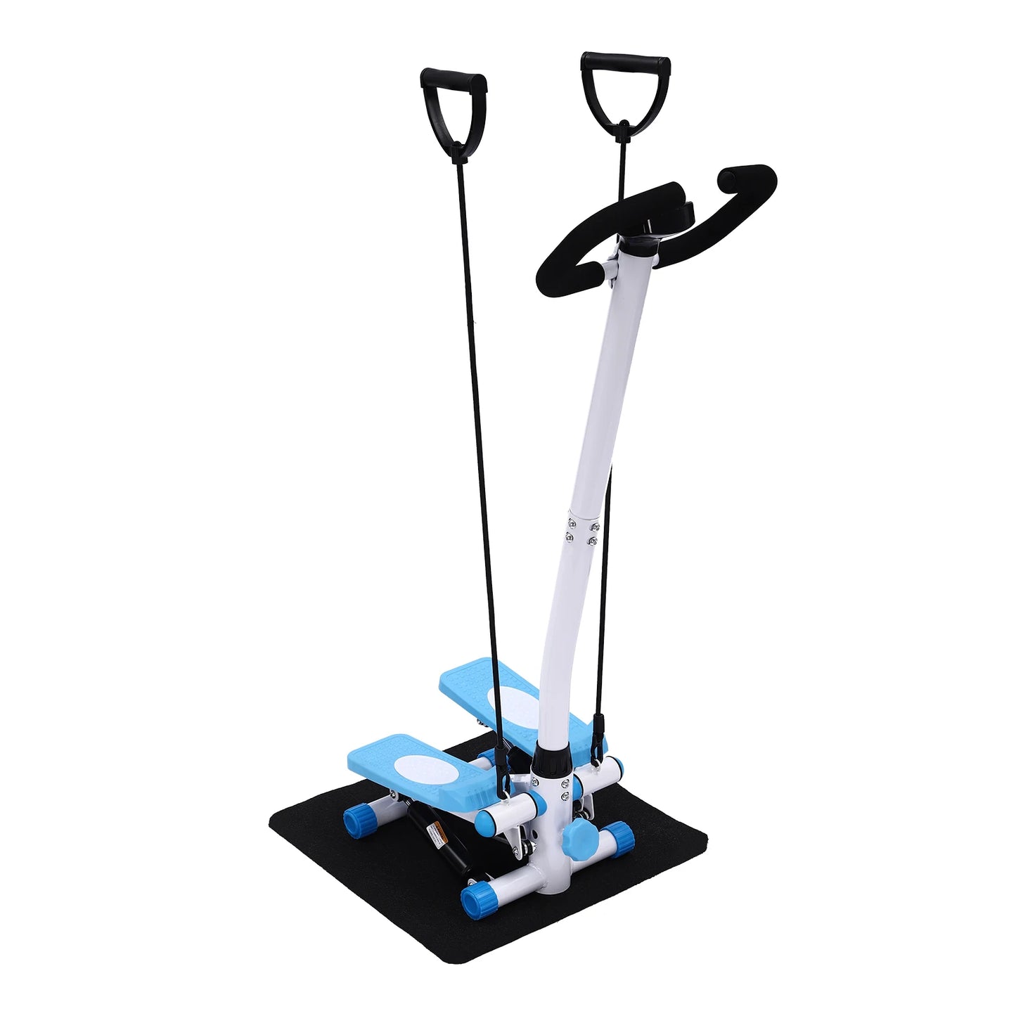 Fitness Stepper Exercise Stepping Machine Home Gym Equipment Step Fitness Stepper With Handlebars Super Quiet Space-Saving Home