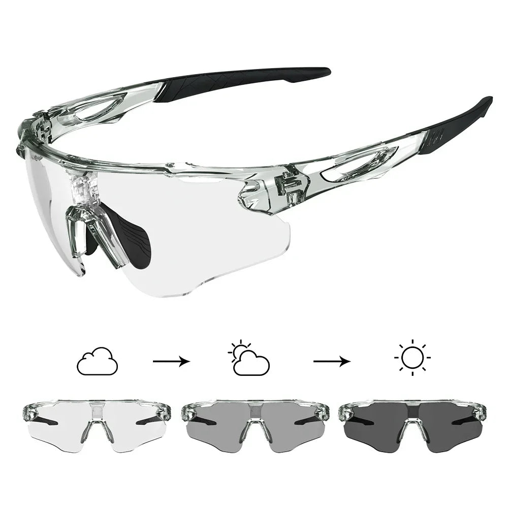 Cycling Glasses Photochromic Sunglasses Men Women