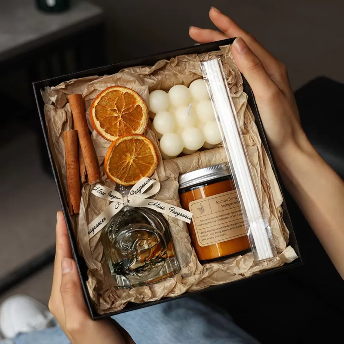 High-end Luxury Aromatherapy Scented Candle Gift Box