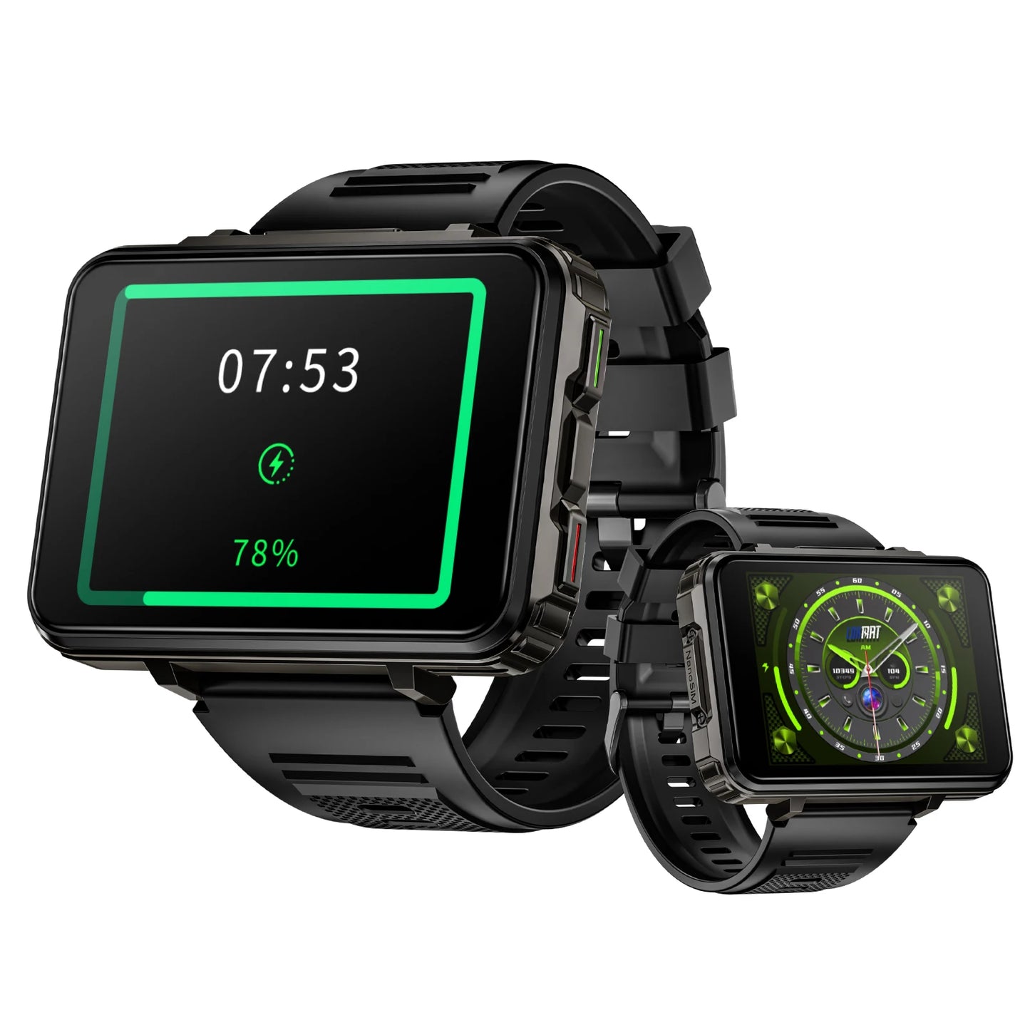 Android Watch Phone Square Big Screen Smart Watch