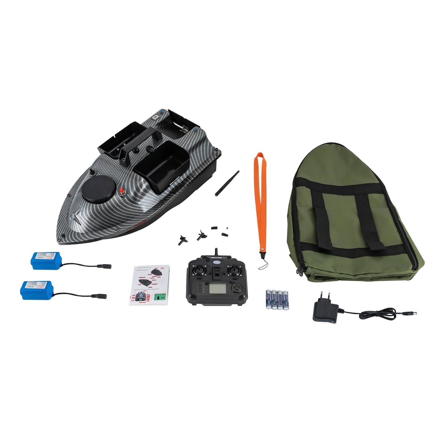 Rechargeable GPS Fishing Bait Boat