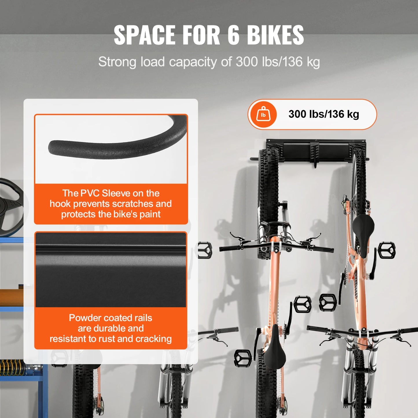 Bicycle Wall Mount Rack