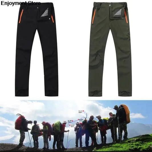 Stretch Hiking Pants Men Quick Dry Trousers