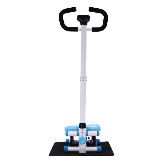 Fitness Stepper Exercise Stepping Machine Home Gym Equipment Step Fitness Stepper With Handlebars Super Quiet Space-Saving Home