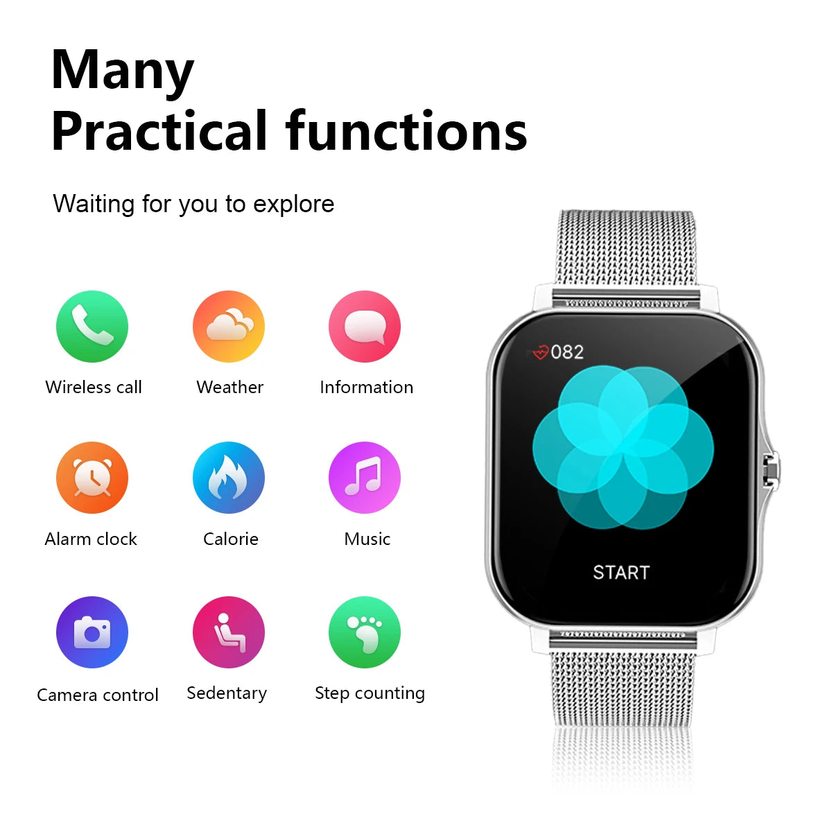 Smart watch for iPhone/ Android