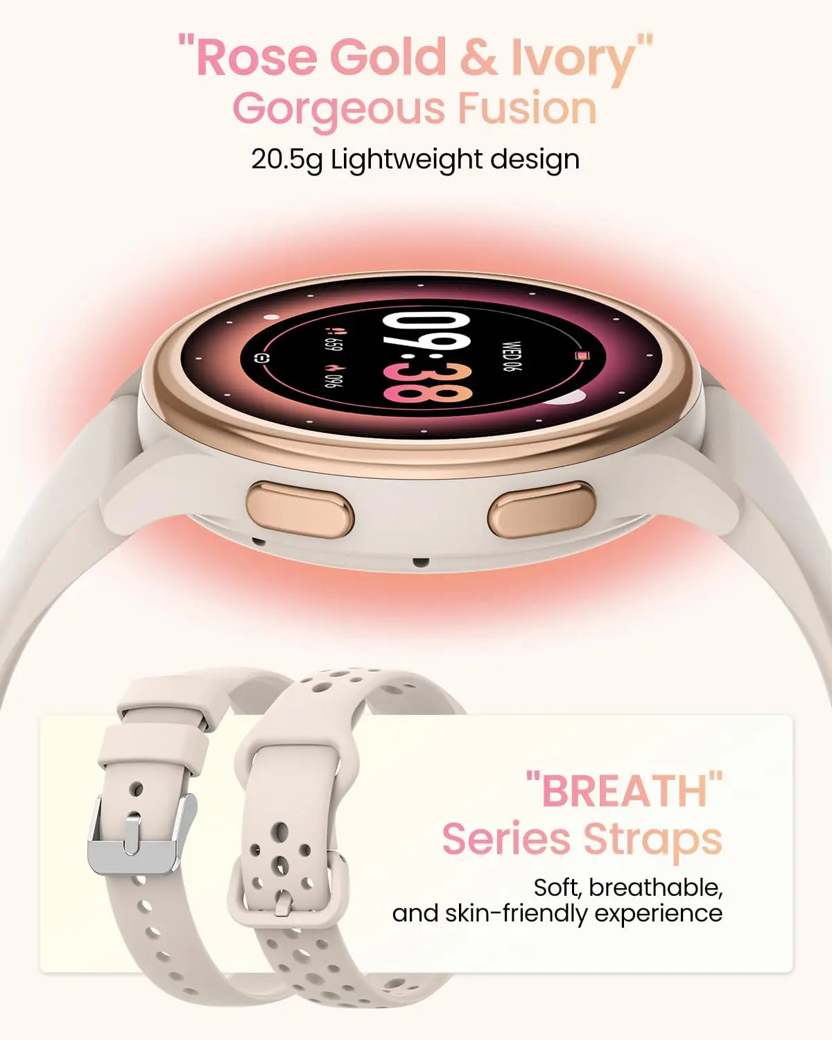 Smart Watches for Women Fitness Tracker Smartwatch for iPhone ＆ Android, Activity T