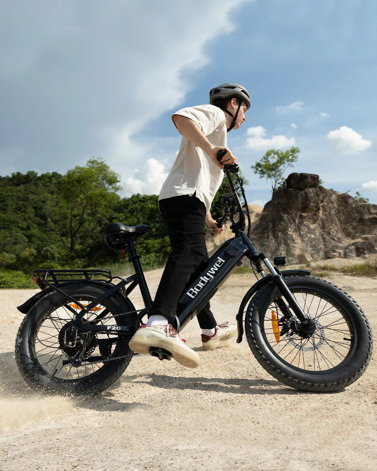 20 Inch electric dirt bike 500W Mountain e Bicycle
