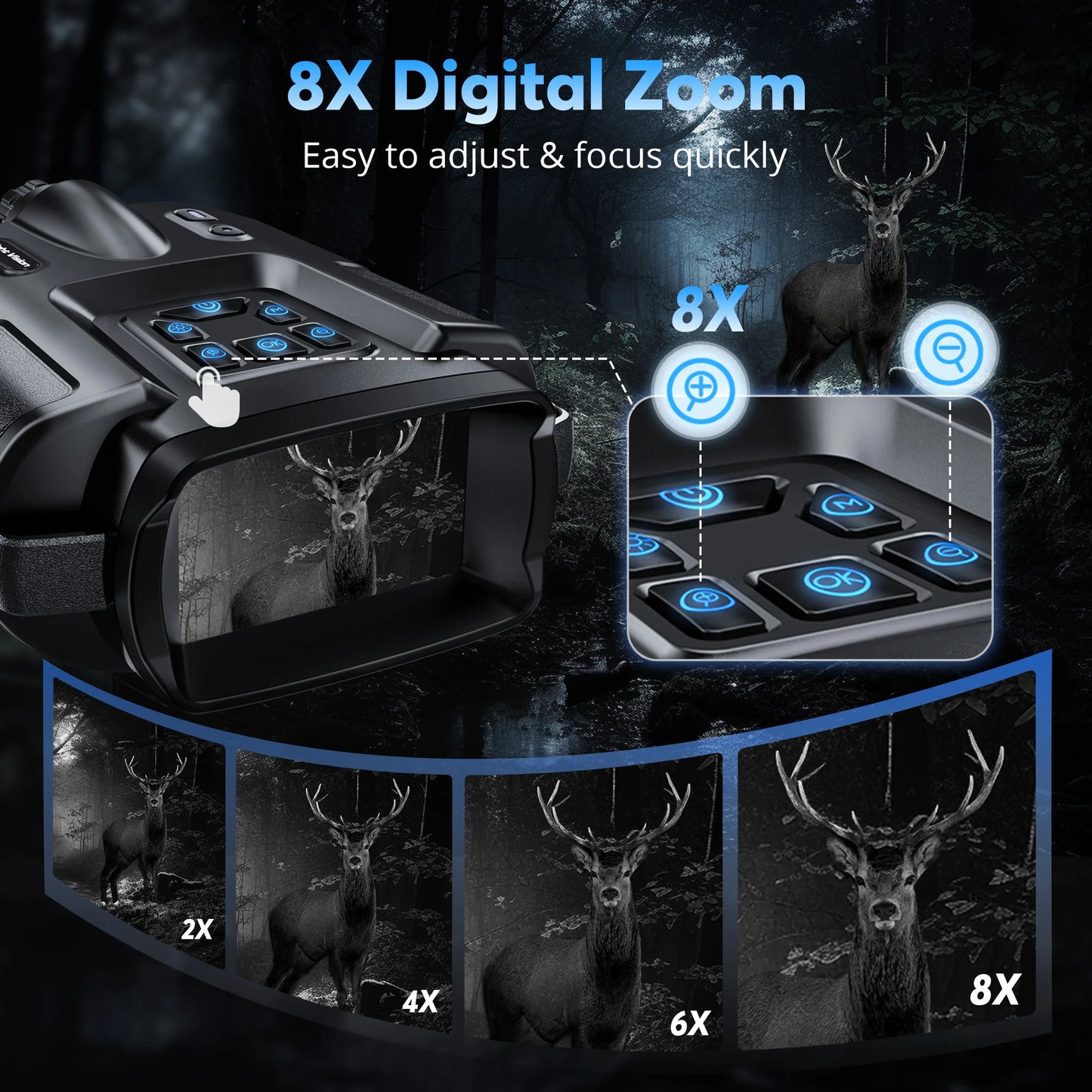 4K Night Vision Binoculars