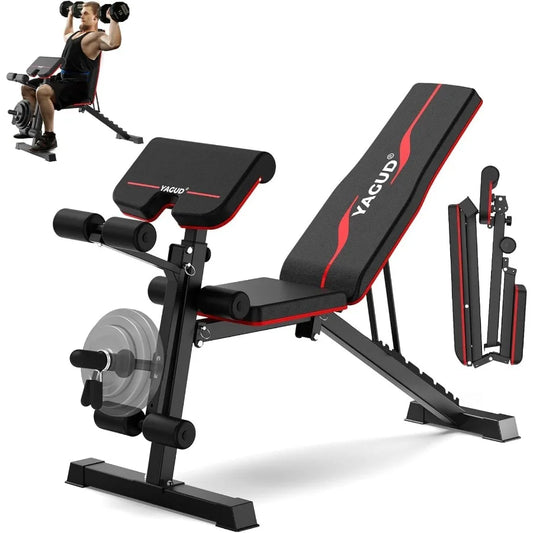 Adjustable Weight Bench for Home Gym