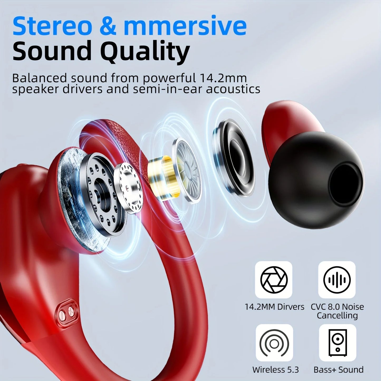 Wireless Earbuds For Running Sports