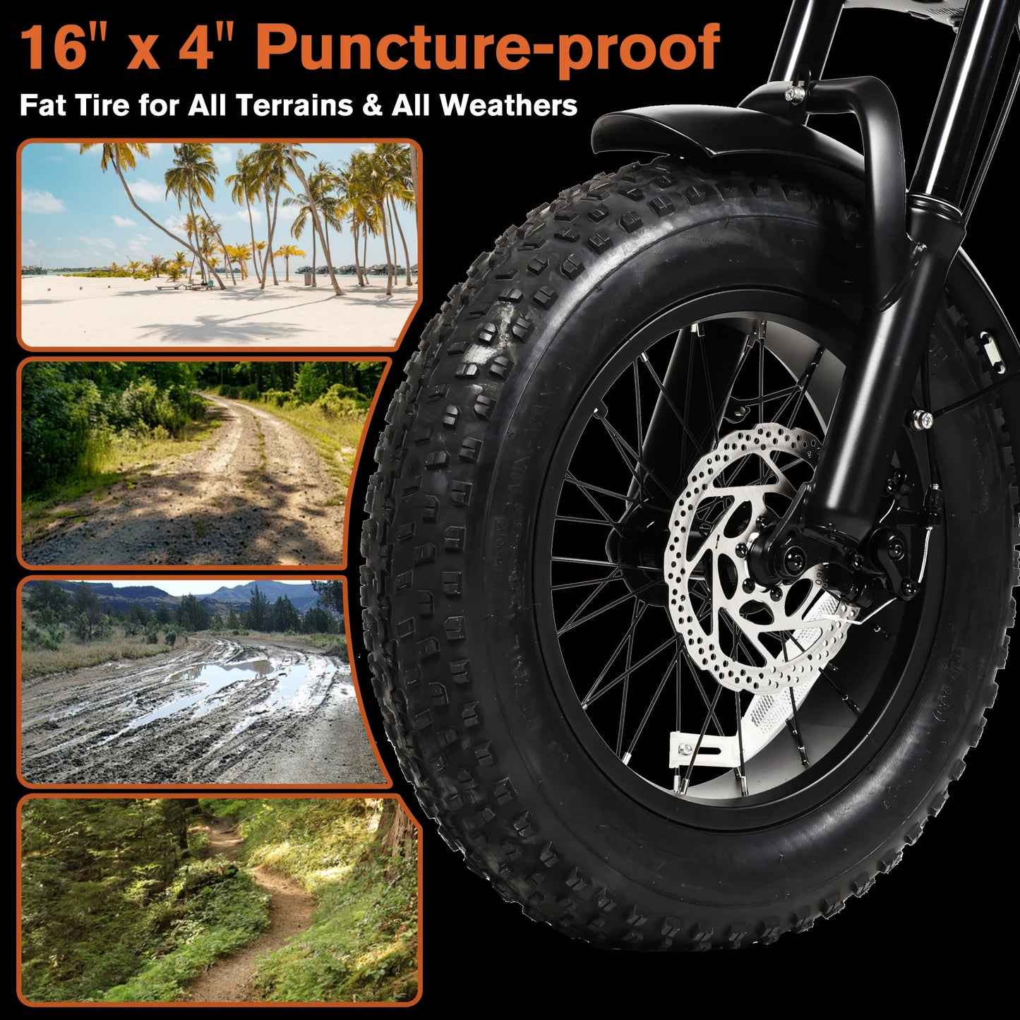 M16 Off Road E Bike Adult