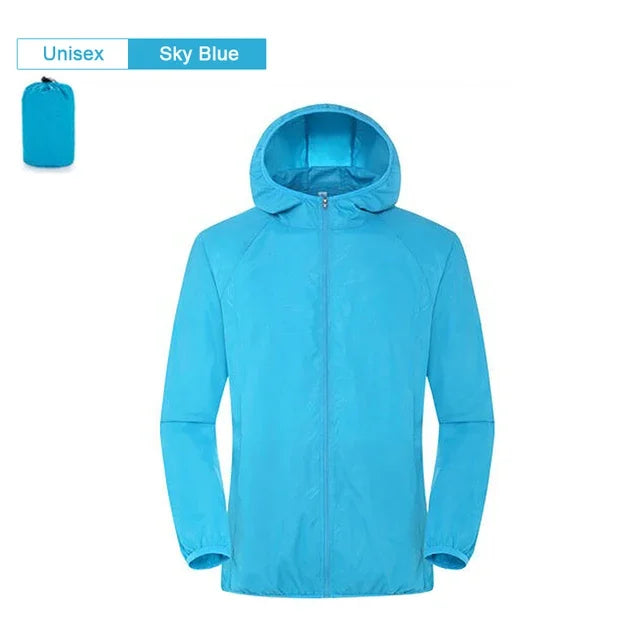 Men's Women Quick Dry Windbreaker Jacket