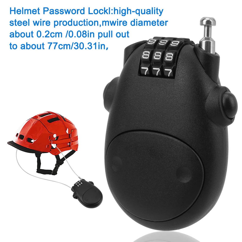 Bicycle Steel Cable Code Password Lock