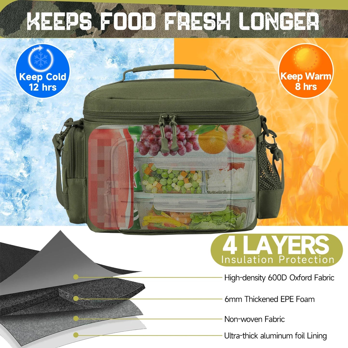 Tactical  Thermal Lunch Box