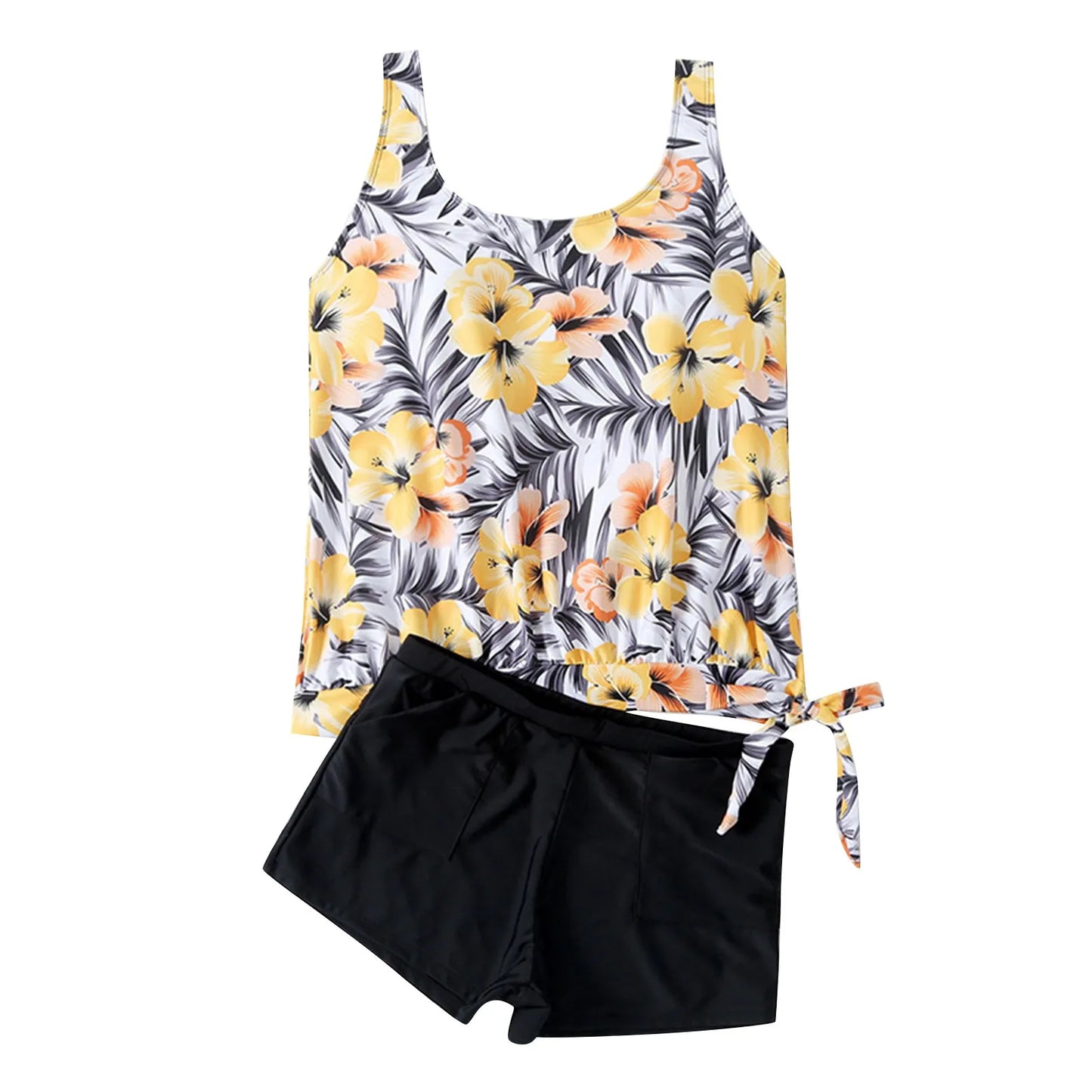 Plus Size Women Swimwear Tankinis Set