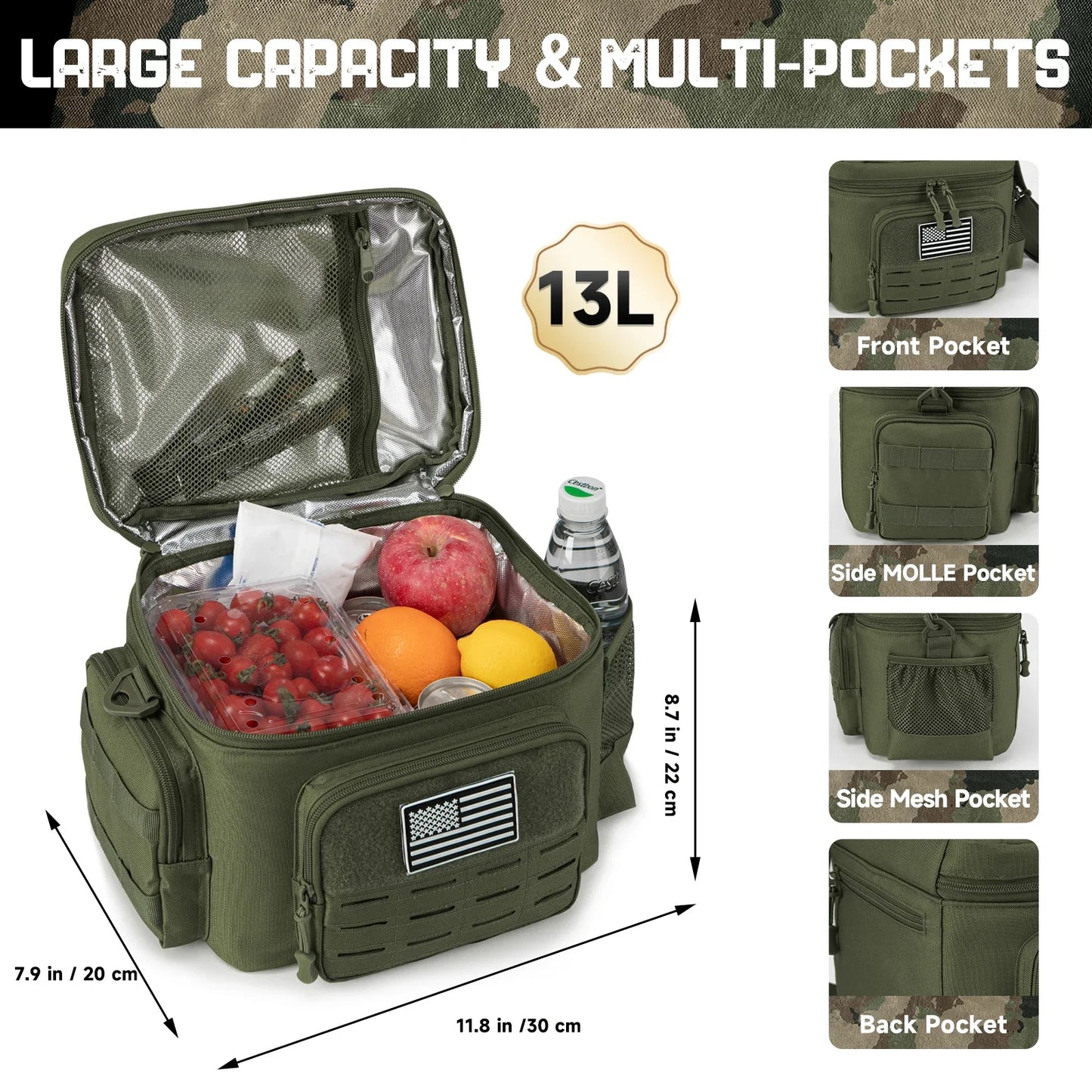 Tactical  Thermal Lunch Box