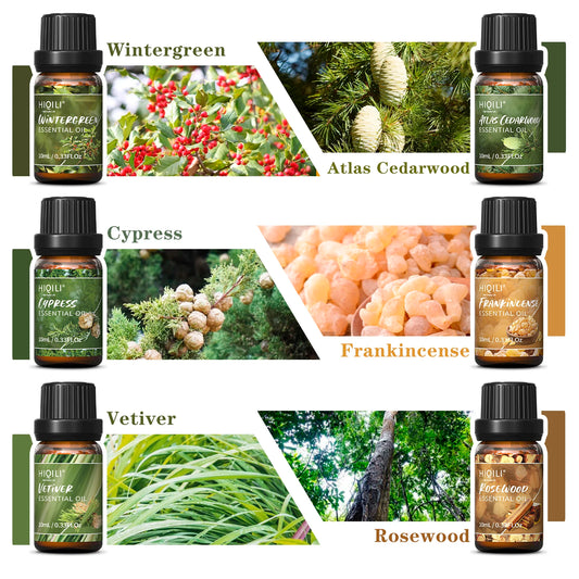Woody Fragrance Oils Set