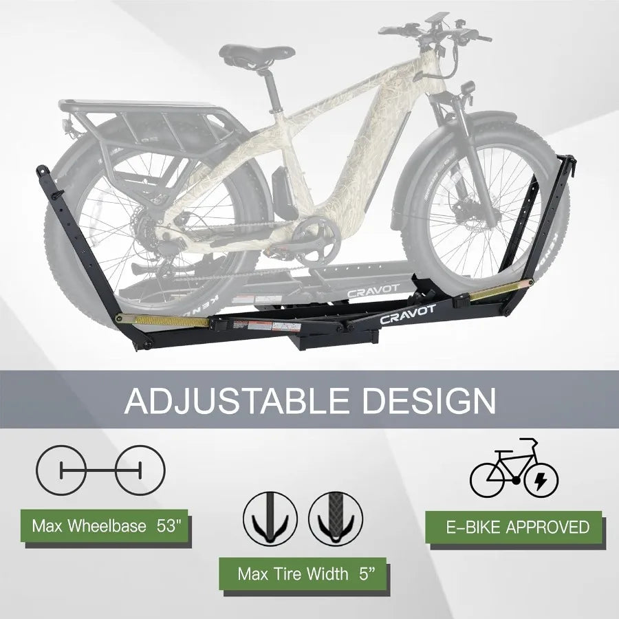 Expandable Hitch Bike Rack