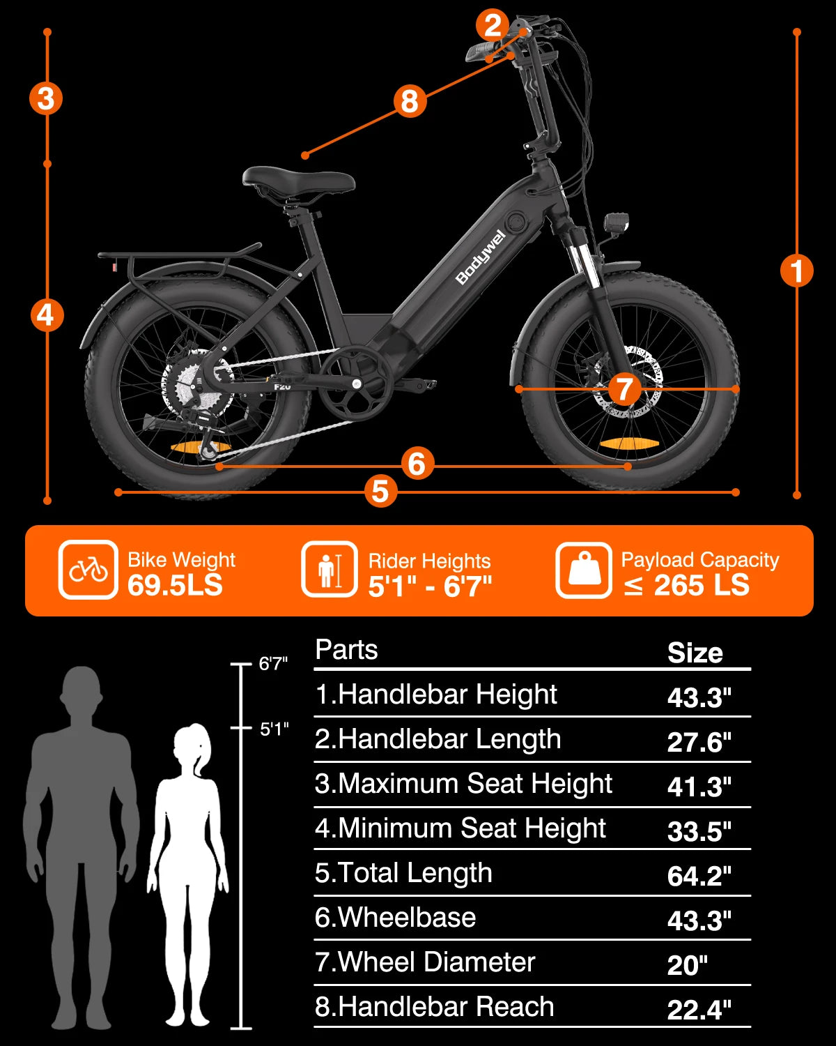 20 Inch electric dirt bike 500W Mountain e Bicycle
