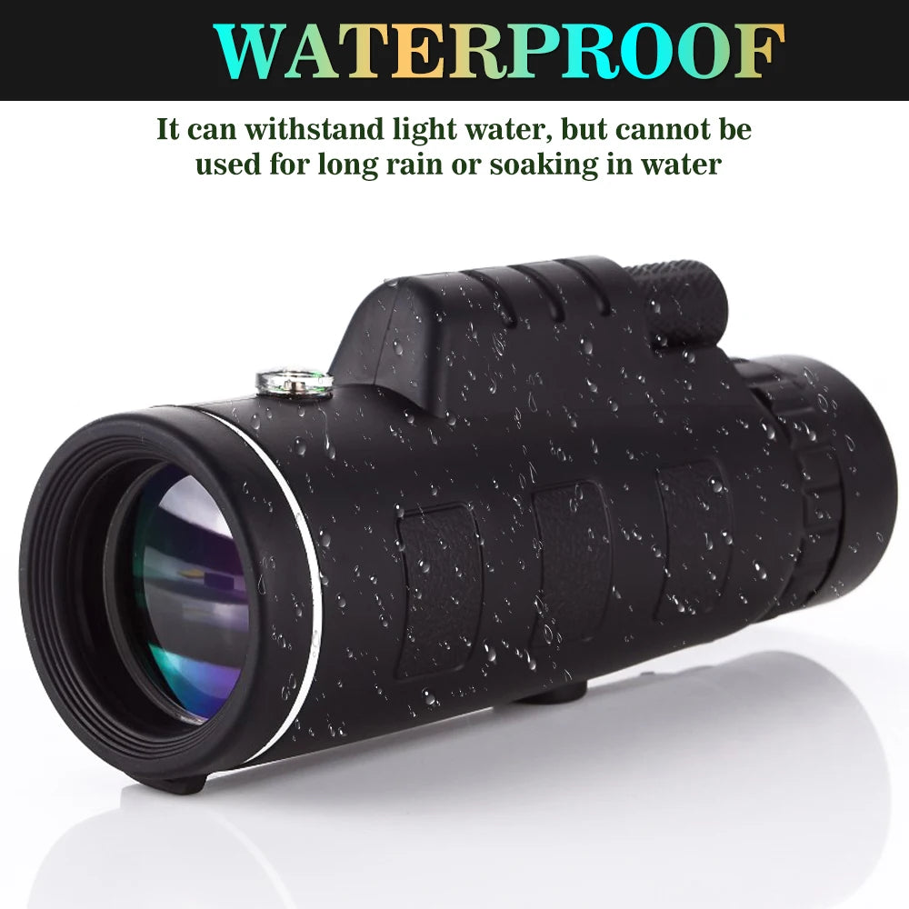 80x100 HD ZOOM Powerful Monocular Telescope