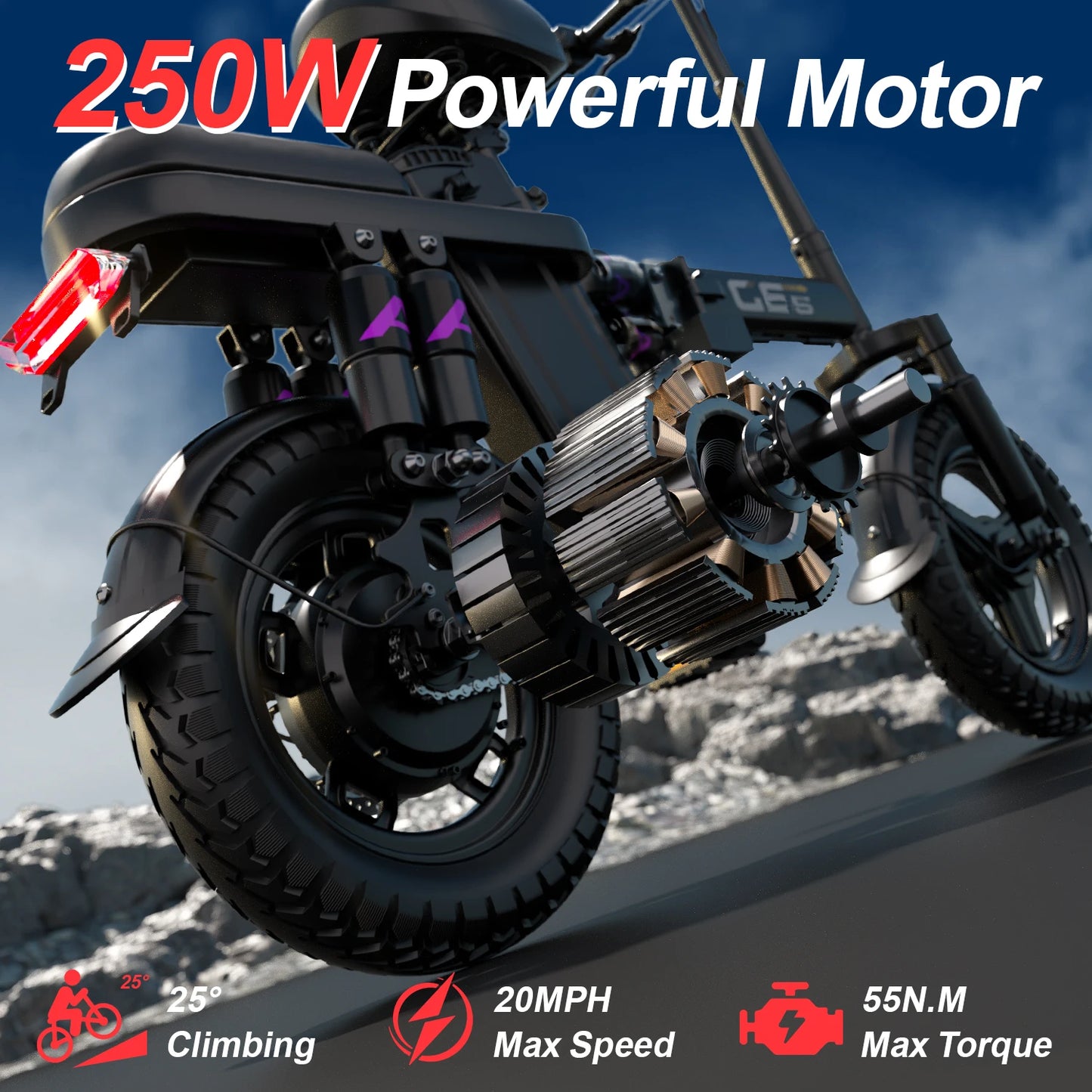 48V 15AH Battery E-Bike