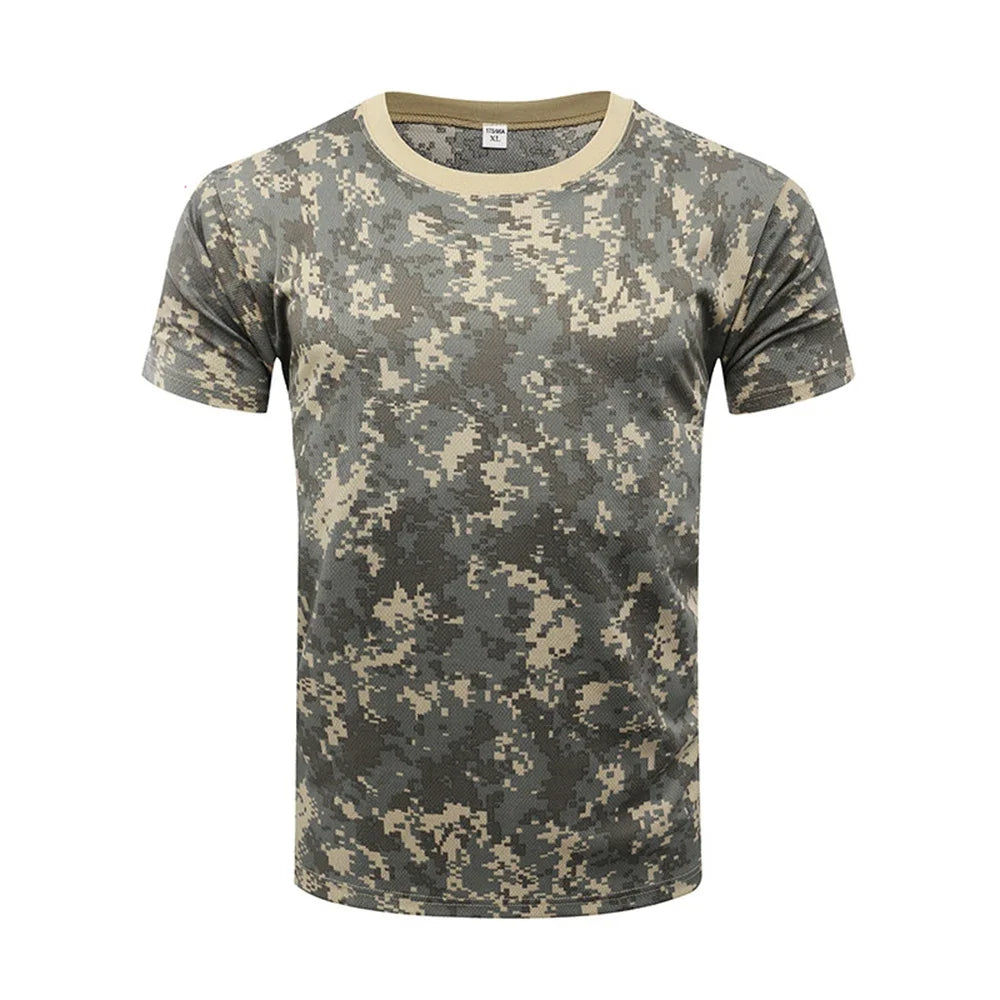 3D Camouflage T-Shirt Men Clothes