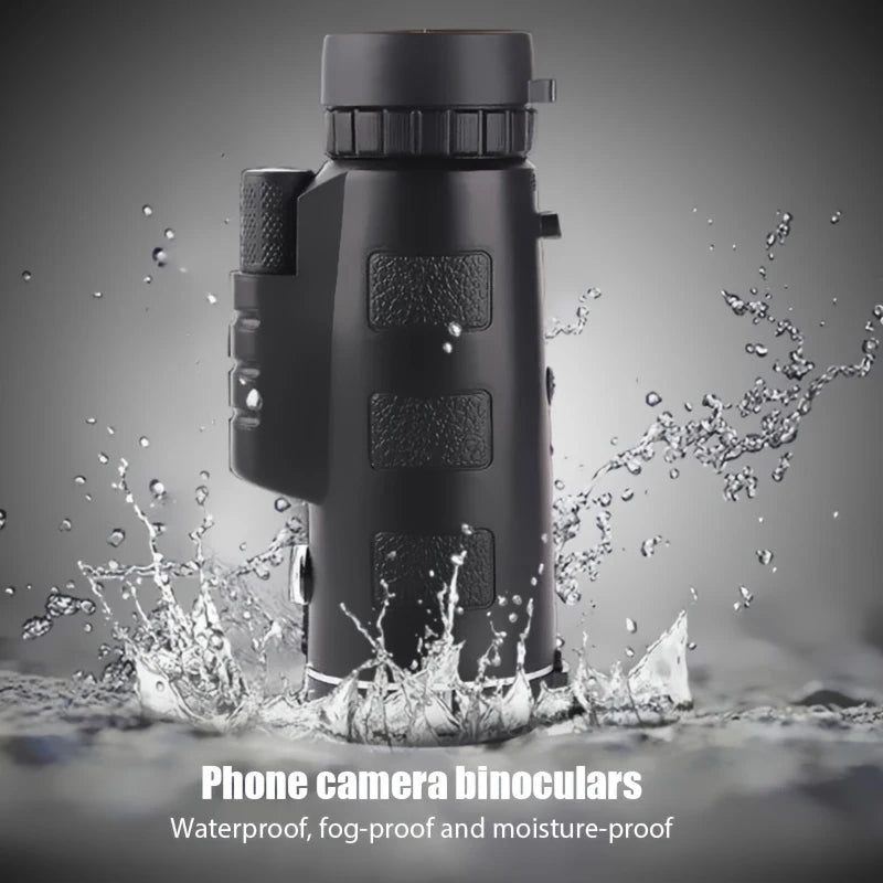 Portable 40x60 Zoom HD Monocular Telescope