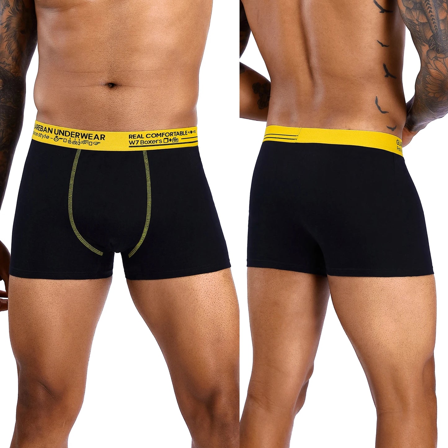 10pcs Pack Cotton Boxers Shorts