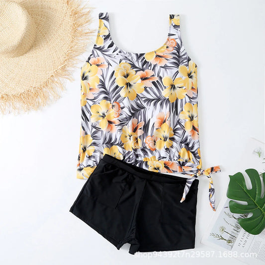 Plus Size Women Swimwear Tankinis Set