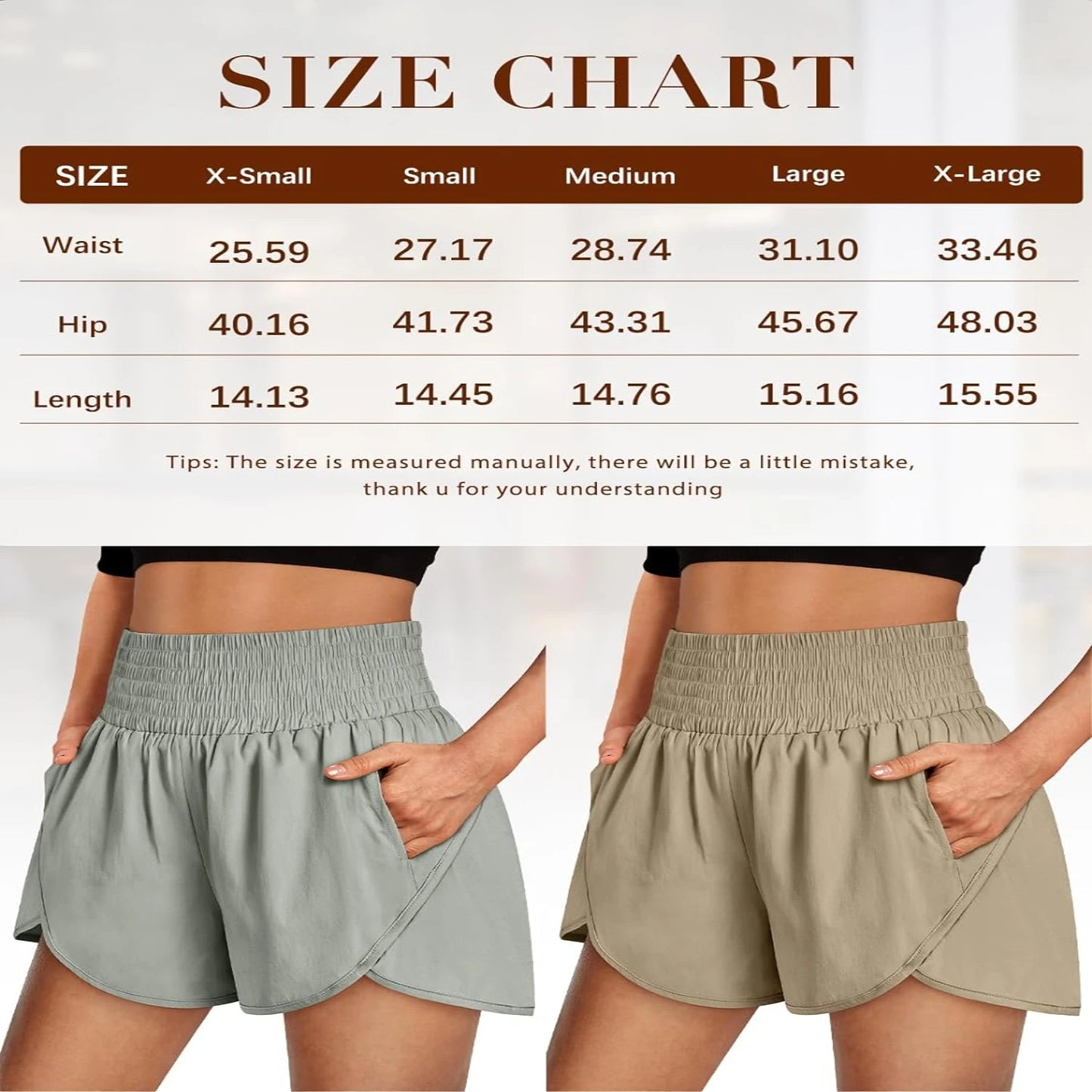 2024 Stylish Ultimate High Waisted Athletic Women's Shorts