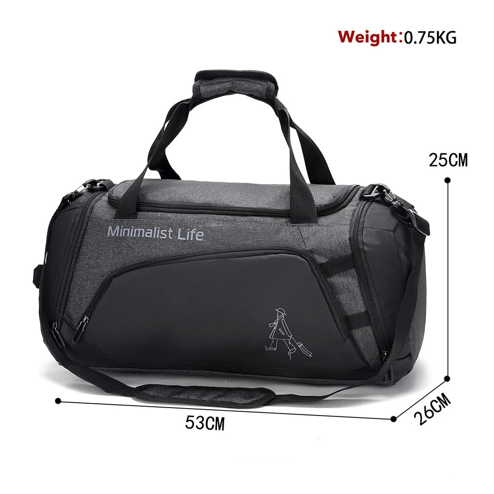 Unisex Sports Backpack Large Capacity Yoga Bag