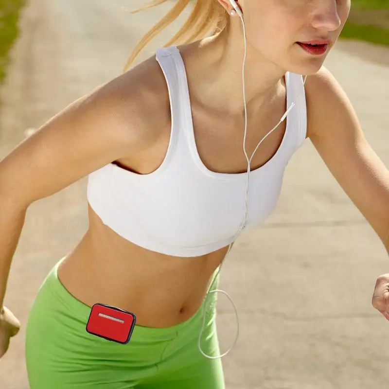 Solar Powered Step Counter For Walking With Large LCD Display