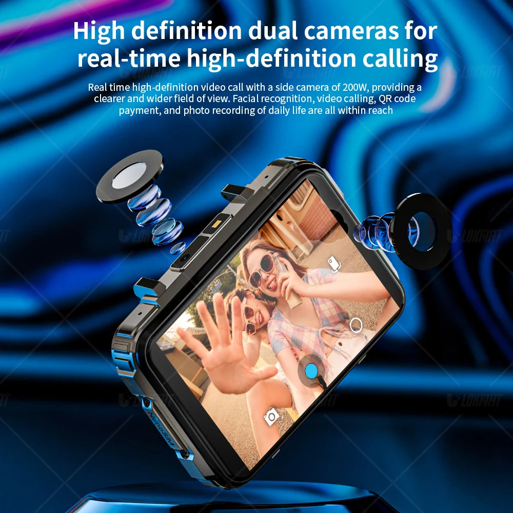 Android Watch Phone Square Big Screen Smart Watch