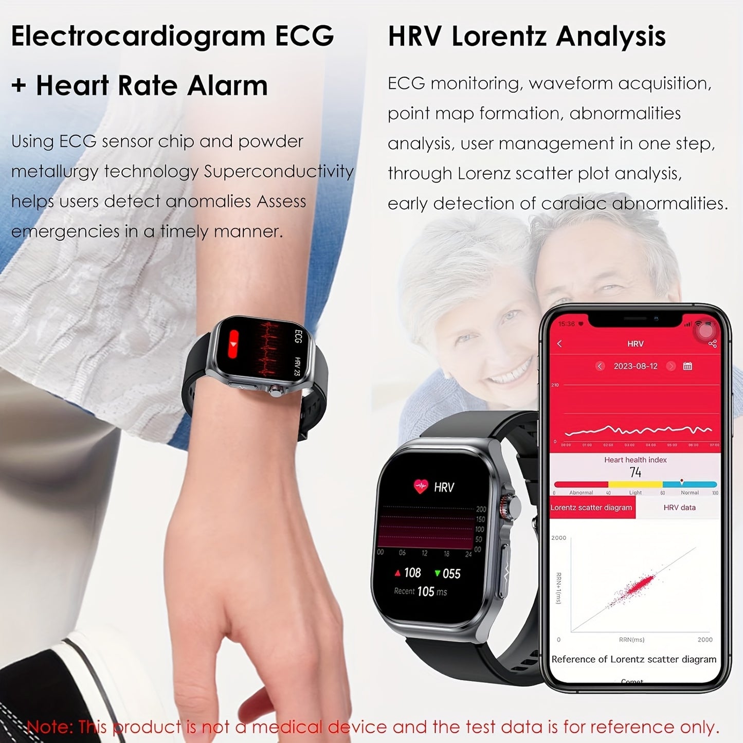 Women Men Smartwatch