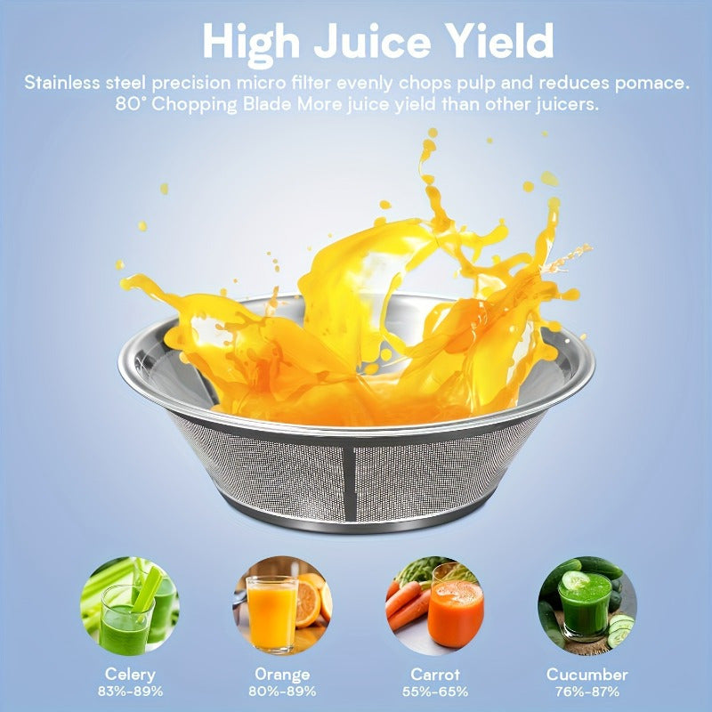 3-Speed Mode Centrifugal Juicer with Large Mouth